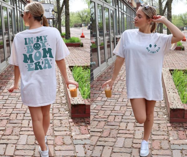 Comfort Colors® In My Mom Era Shirt, Retro Mom Tee, Funny Mom Shirt, New Mom Gift, Pregnancy Reveal, Mom Birthday T-Shirt, Mother’s Day Gift